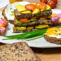 Gluten-free whole grain bread with chia seeds, 250 g