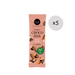 Energy Choco Bar salted almonds, 35 g x5