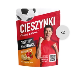 Cieszynka Orzechy nerkowca w papryce słodkiej i chilii 75g x2szt
