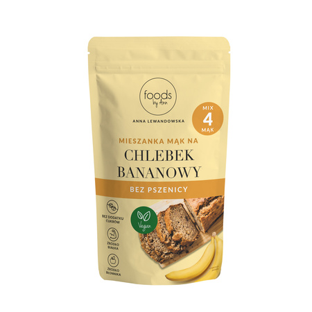Chlebek bananowy bez pszenicy, 250 g