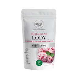 Mieszanka na Lody Proteinowe o smaku Truskawkowym