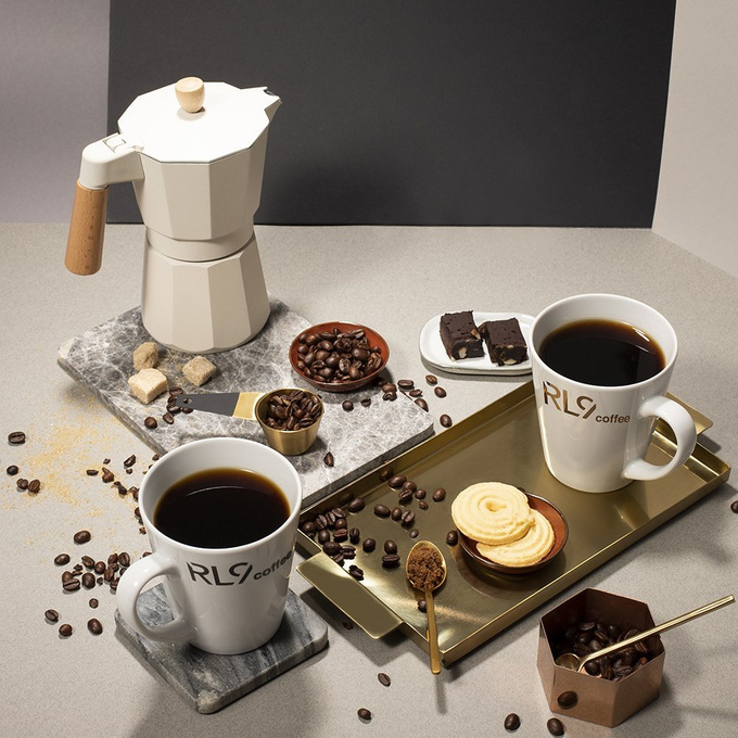 Zestaw: RL9 Coffee Crema ziarnista, 250g x2