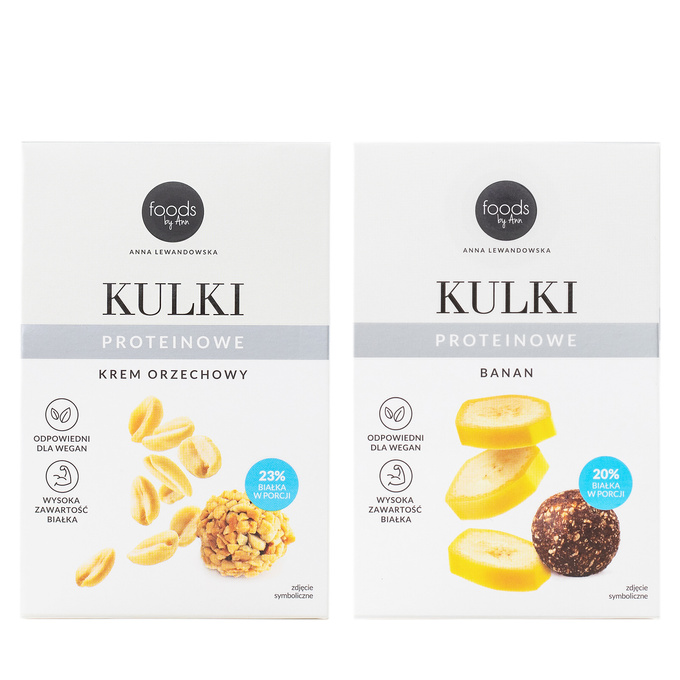 Kulki proteinowe, 50 g x2