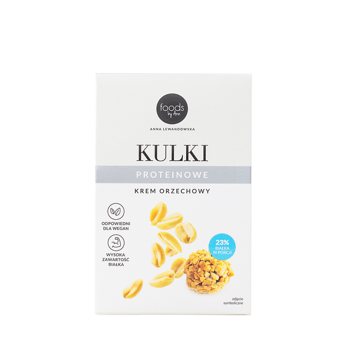 Kulki proteinowe krem orzechowy, 50 g