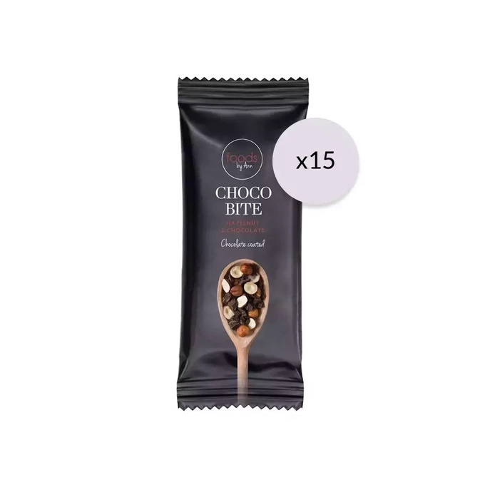 Choco Bite Orzech laskowy & Czekolada x15szt